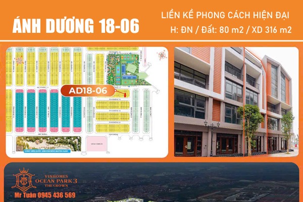 LIỀN KỀ ĐÔNG NAM | ÁNH DƯƠNG 18-06